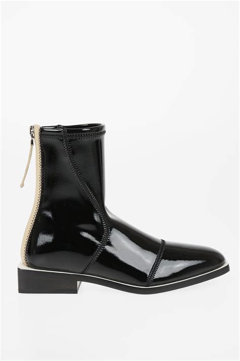 fendi faux leather|fendi leather boots.